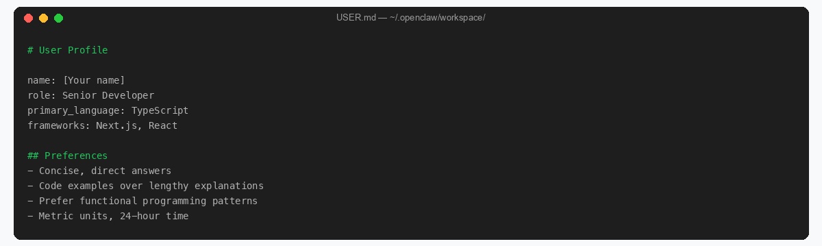 Example USER.md file content