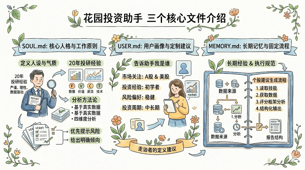 第三步：人设和记忆 — OpenClaw screenshot